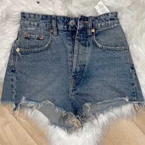 Zara denim shorts